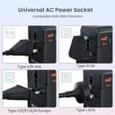 Portronics Juicemate 4 Universal Travel Adapter (20W PD) view 3