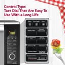 LG 28L MJ2887BFUM Charcoal Convection view 3