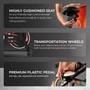 beatXP WindClaw Spin Exercise Bike view 6