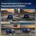 CrossBeats RoadEye DC04 4K 3-Channel Dash Cam view 5