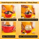 InstaCuppa Electric Popcorn Maker view 2