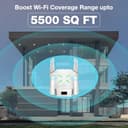 trenzu Dual Band 1200Mbps WiFi Range Extender (4 Antennas) view 7