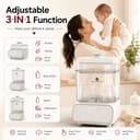 StarAndDaisy 7-in-1 Sterilizer & Dryer with Milk & Food Warmer view 3