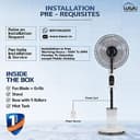 HAVAI Blu 16 BLDC Mist Pedestal Fan view 3
