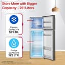 LG 251L 2 Star Smart Inverter Frost-Free Double Door Convertible Refrigerator (GLT2526XWDS, 2026 Model) view 8