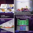 Haier 520L Lumiere 4-Door French Door Refrigerator view 4