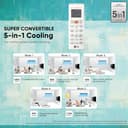 LG 1.5 Ton 3 Star Hot & Cold DUAL Inverter Split AC view 6