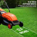 Roots & Leaf Electric Lawn Mower 1200W view 4