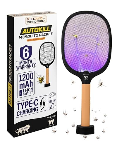Weird Wolf 2-in-1 Mosquito Killer Racket