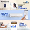 Panasonic 1.5 Ton 3 Star Hot & Cold WiFi Smart Split AC view 3
