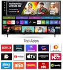 LG 75U8 AI 4K LED webOS TV view 3