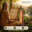 COMFERA Hammered Pure Copper Bottle 950ml view 8