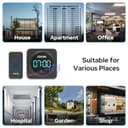 Costar Pebble 700 Wireless Doorbell (Time Display) view 5