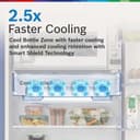 Bosch 187L 3-Star Smart Inverter Single Door Refrigerator view 3