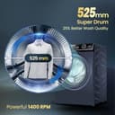 Haier 11Kg Washer Dryer with PuriSteam & i-Refresh view 3
