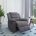 Nilkamal Sierra Velvet Fabric Manual Recliner (1 Seater) view 4