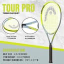 HEAD Titanium Tour Pro Tennis Racket view 2
