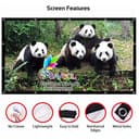 SAVSOL Portable 120' Screen (8x6 Ft, 4:3) view 5