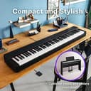 Yamaha P-225 Digital Piano (88 GHC Weighted Keys, Bluetooth) view 3
