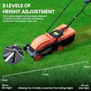 Roots & Leaf Electric Lawn Mower 1200W view 6