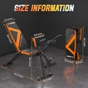 Kobo Adjustable Bench with Leg Extension & Preacher Curl view 4