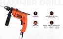 BLACK+DECKER HD555KMPR 550W Hammer Drill Kit (100 Pcs) view 2