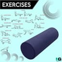 HOMEGALLEY Foam Roller (30cm, Budget) view 7
