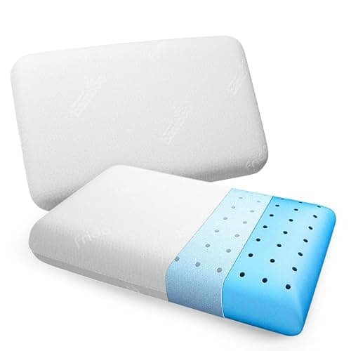 Frido Ultimate Deep Sleep Gel Memory Foam Pillow (4 inch)
