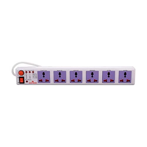 Anchor by Panasonic 6-Way Universal Socket