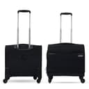 NOVEX Polyester Black Overnighter 42cm