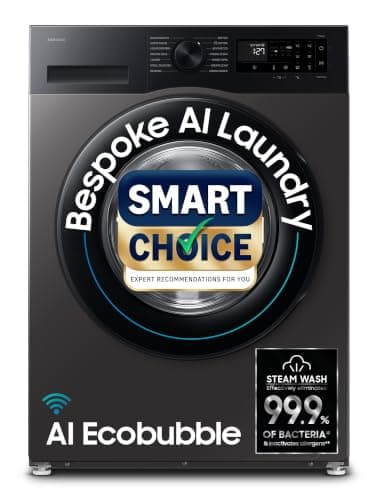 Samsung 12 Kg 5 Star AI EcoBubble Hygiene Steam Front Load (WW12DG5B24)