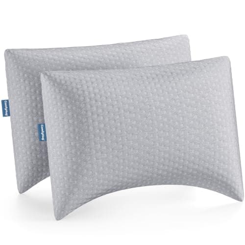 ComfyHug Height-Adjustable Shredded Memory Foam Pillow