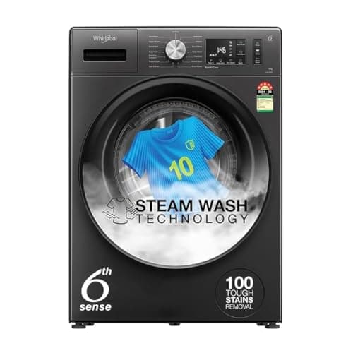 Whirlpool 8 Kg 5 Star Supreme Care Inverter Front Load (XS8014BWME)