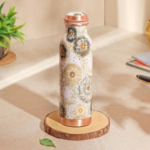 Borosil Thirtha Vesta Copper Bottle 600ml