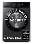 Samsung 9kg AI EcoBubble Super Speed WW90DG5U24