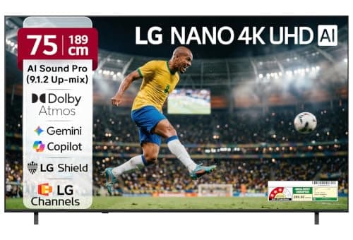 LG 75U8 AI 4K LED webOS TV