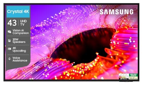 Samsung Crystal UHD 4K Vision AI 43 inch (UA43UE86AHULXL)