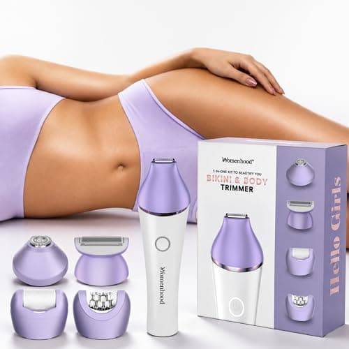 WOMENHOOD 5-in-1 Epilator Kit