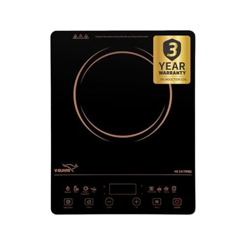 V-Guard VIC 2.0 TSP 2000W Induction Cooktop