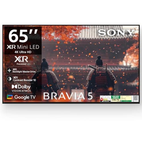 Sony BRAVIA 5 65 4K Mini LED Google TV
