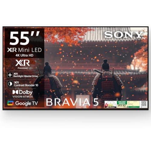 Sony BRAVIA 5 55' 4K Mini LED Google TV (K-55XR50)