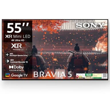 Sony BRAVIA 5 55' 4K Mini LED Google TV (K-55XR50)