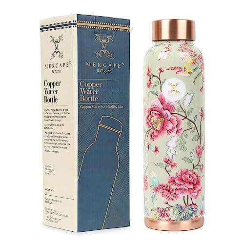 MERCAPE Jointless Pure Copper Bottle 1 Litre